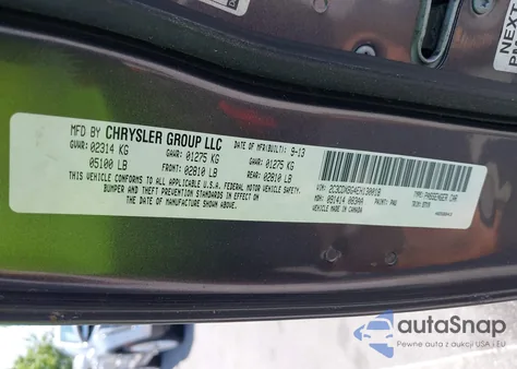 2014 Dodge Charger Se from USA, damaged, VIN 2C3CDXBG4EH130018